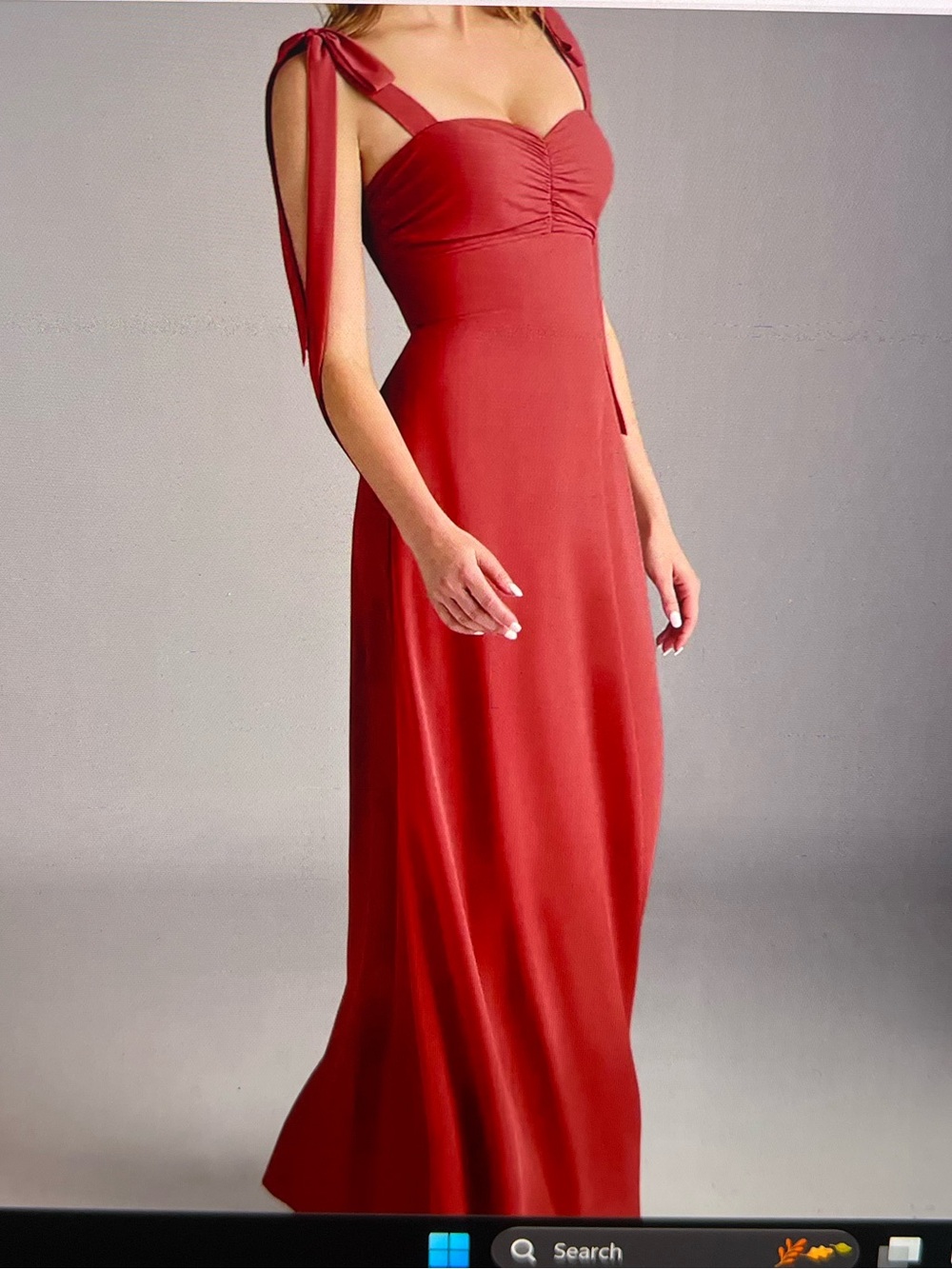 Azazie Rust Bridesmaids Dress